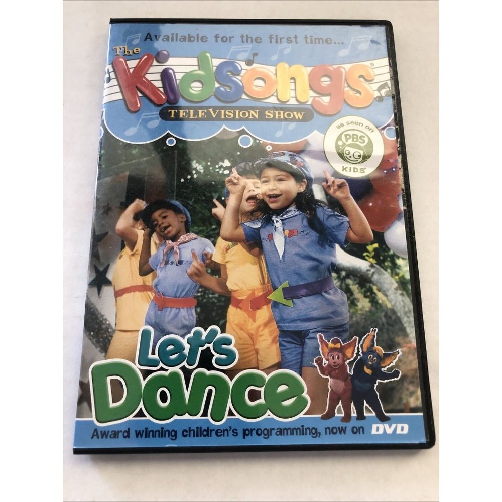 Kidsongs Television Show; Lets Dance DVD Free Ship. Excellent